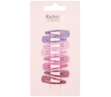 Richstar Accessories Colored paper clips with glitter 4 cm 8 pieces