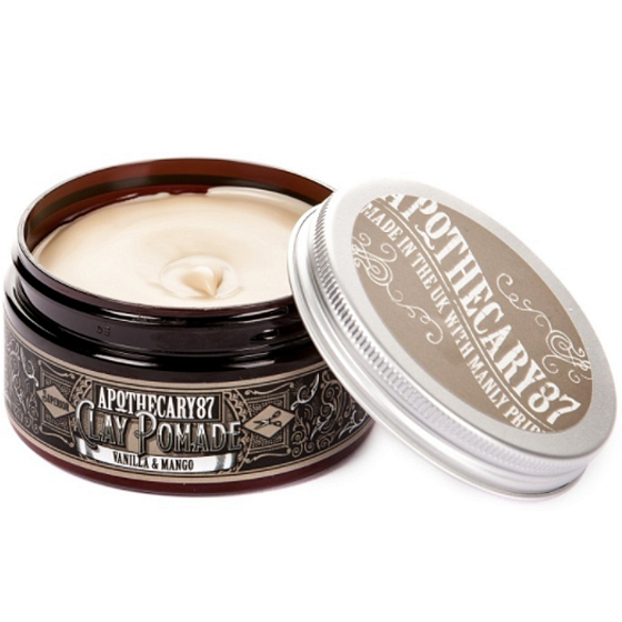 Apothecary87 Vanilla and Mango matte clay hair pomade 100 ml