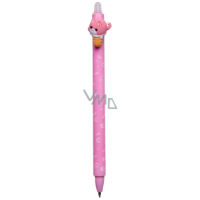 Colorino Candy Cats pen, light pink, blue refill 0,5 mm