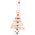 Albi Wooden tree ornament Ivana 13 cm