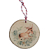 Bohemia Gifts Handmade wooden Christmas ornament Jelinek 6 cm