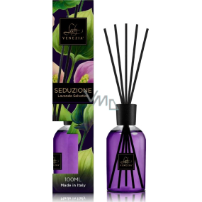 Lady Venezia Seduzione - Wild Lavender aroma diffuser with gradual release sticks 100 ml