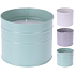 Emocio Citronella candle in tin 80 x 90 mm 1 piece mix of colours