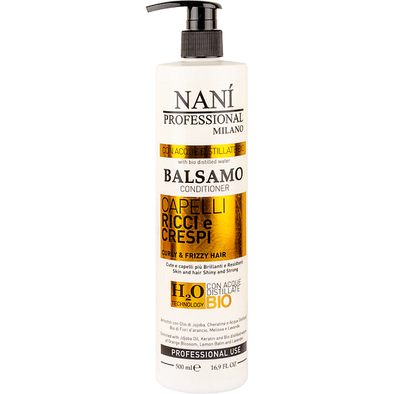Naní Professional Milano Conditioner for curly and frizzy hair 500 ml
