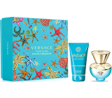 Versace Dylan Turquoise eau de toilette 30 ml + body gel 50 ml, gift set for women