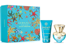 Versace Dylan Turquoise eau de toilette 30 ml + body gel 50 ml, gift set for women