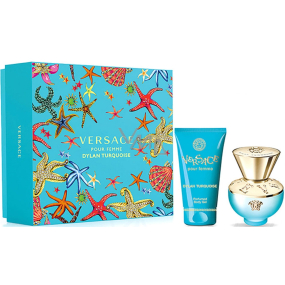 Versace Dylan Turquoise eau de toilette 30 ml + body gel 50 ml, gift set for women