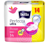 Bella Perfecta Slim Rose Ultrathin Aromatic Sanitary Pads with Wings 14 pieces
