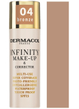 Dermacol Infinity Multipurpose Make-up and Concealer 04 Bronze 20 g