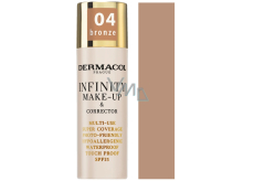 Dermacol Infinity Multipurpose Make-up and Concealer 04 Bronze 20 g