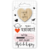 Nekupto Pocket Hug Heart Sending You a Big Hug!, pocket hug 6 x 12 cm