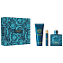 Versace Eros Eau de Parfum 100 ml + Shower Gel 150 ml + Eau de Parfum 10 ml, Gift Set for Men