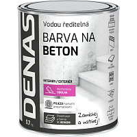 DENAS NA BETON top coat for concrete, 0620 yellow, 0.7 kg