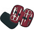 Dup Manicure Mister leather 6 pieces Black for men model 230401-331