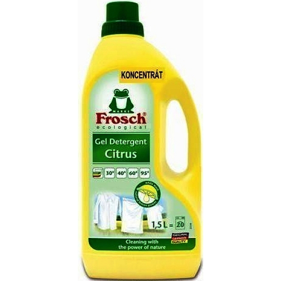 Frosch Eko Lemon concentrate for white laundry liquid detergent 1.5 l