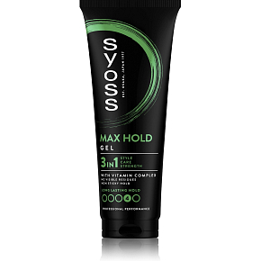 Syoss Max Hold styling gel megasile fixation 250 ml