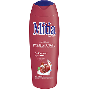 Mitia Freshness Pomegranate Shower Gel, 400 ml