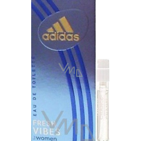 Adidas Fresh Vibes eau de toilette for women 1.3 ml with spray, vial