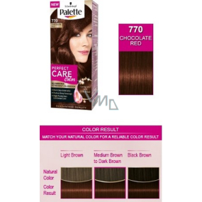 Schwarzkopf Palette Perfect Color Care hair color 770 Chocolate red