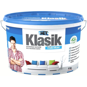Het Klasik Interior dispersion high white paint 12 kg