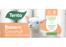 This Balsam Coconut with Coconut Milk Perfumed Toilet Paper 142 shreds 3ply 8 rolls