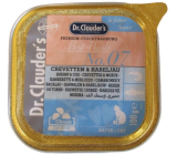 Dr. Clauders Shrimp and Cod with Meat Chunks Complete Cat Food 100 g