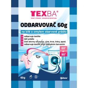 Texba Decolorizer for white and mistakenly colored laundry 60 g