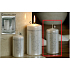 Lima Hearts candle white cylinder 60 x 120 mm 1 piece