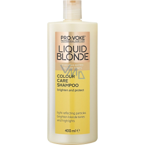 For: Voke Liquid Blonde shampoo to refresh and maintain color on highlighted blonde hair 400 ml
