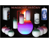 Lima Magic red candle cylinder 60 x 120 mm 1 piece