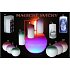 Lima Magic red candle cylinder 60 x 120 mm 1 piece