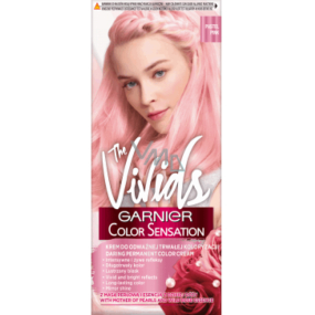 Garnier Color Sensation The Vivids intensive permanent hair coloring cream 10.22 Pastel pink