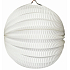 Lantern round white 21 cm