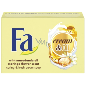 Fa Cream & Oil Macadamia with Moringa Fragrance Cream toilet soap 90 g