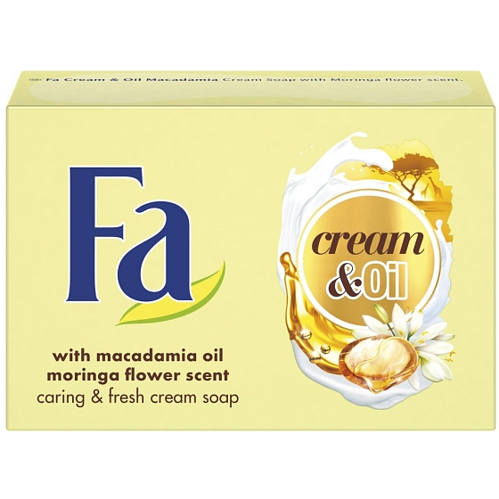Fa Cream & Oil Macadamia with Moringa Fragrance Cream toilet soap 90 g