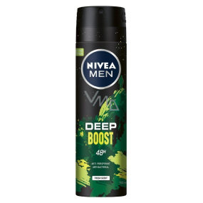 Nivea Men Deep Black Carbon Amazonia antiperspirant deodorant spray for men 150 ml