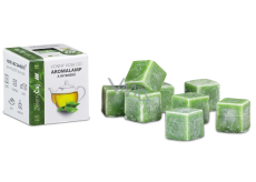 Cossack Green tea natural fragrant wax for aroma lamps and interiors 8 cubes 30 g