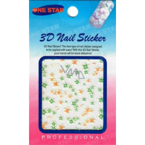 Nail Stickers 3D nail stickers 1 sheet 10100 A27