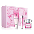 Versace Bright Crystal eau de toilette for women 90 ml + shower gel 150 ml + eau de toilette 10 ml, gift set