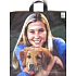 Press Plastic bag 45 x 50 cm Girl and dog 1 piece