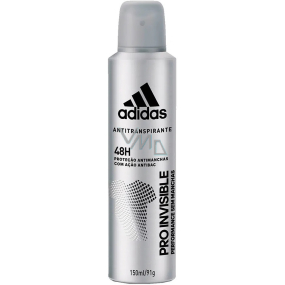 Adidas Pro Invisible antiperspirant deodorant spray for men 150 ml