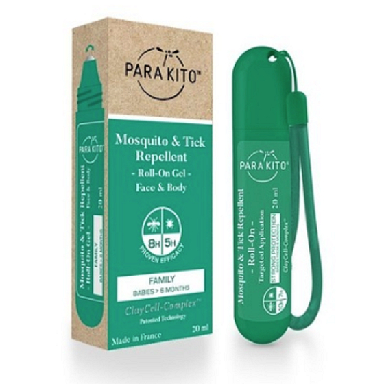 Parakito Repellent against mosquitoes and ticks strong roll-on protection 20 ml