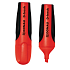Donau D-fresh highlighter red, cut tip 2-5 mm