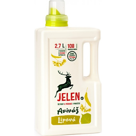 Jelen Lipová Fabric Softener 108 Loads 2.7 l
