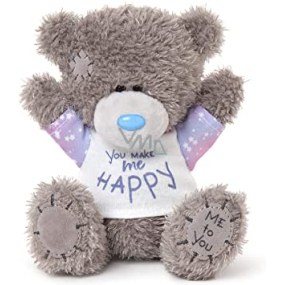 Me To You Teddy bear with t-shirt and inscription You make me happy 13 cm