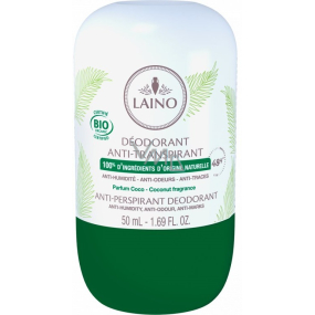 Laino BIO Coconut 48-hour antiperspirant deodorant roll-on unisex 50 ml