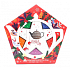 English Tea Shop Organic Red and Silver Poinsettia Candy + Oolong, Lemon and Raspberry + Christmas Cake + Coconut Chai + White Tea, Coconut and Passion Fruit + Black Tea with Honey and Melon 16 pieces of tea pyramids, 32 g