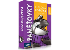 Albi Mozkovna Memory cards card game to practice memory Purple Killer Whale