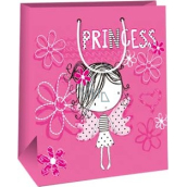 Ditipo Paper gift bag 26,4 x 13,6 x 32,7 cm - pink Princess