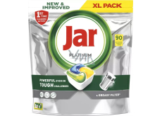 Jar Platinum All in One Lemon Dishwasher Capsules 90 pieces